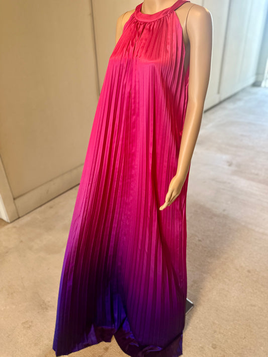 Pleated Maxi Dress